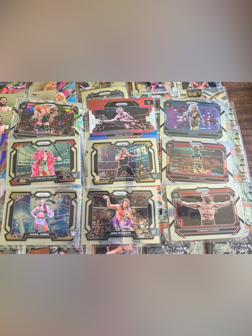 Lot of 45 WWE Chrome Cards (Some Duplicates - will come with freebies) - Picture 2 of 2